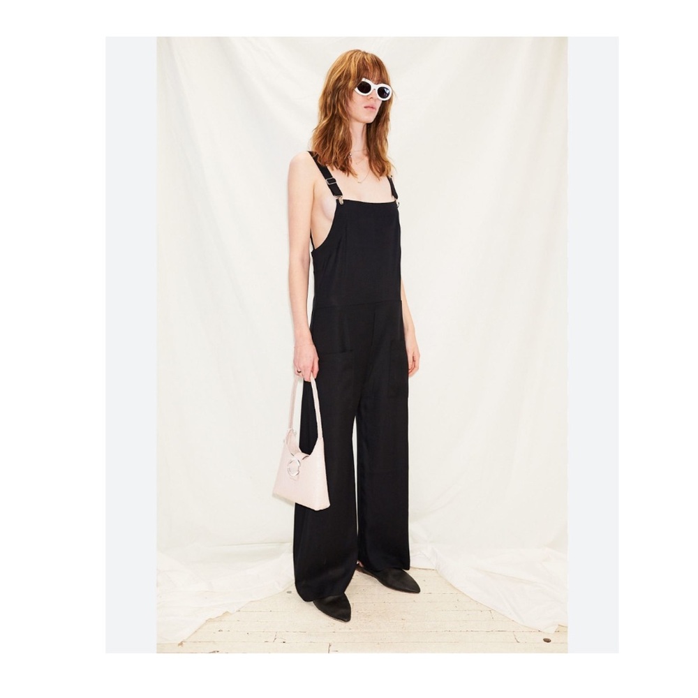 Assembly New York Linen Blend Overalls Sz XS